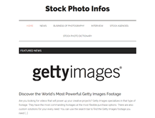 Tablet Screenshot of infostockphoto.com